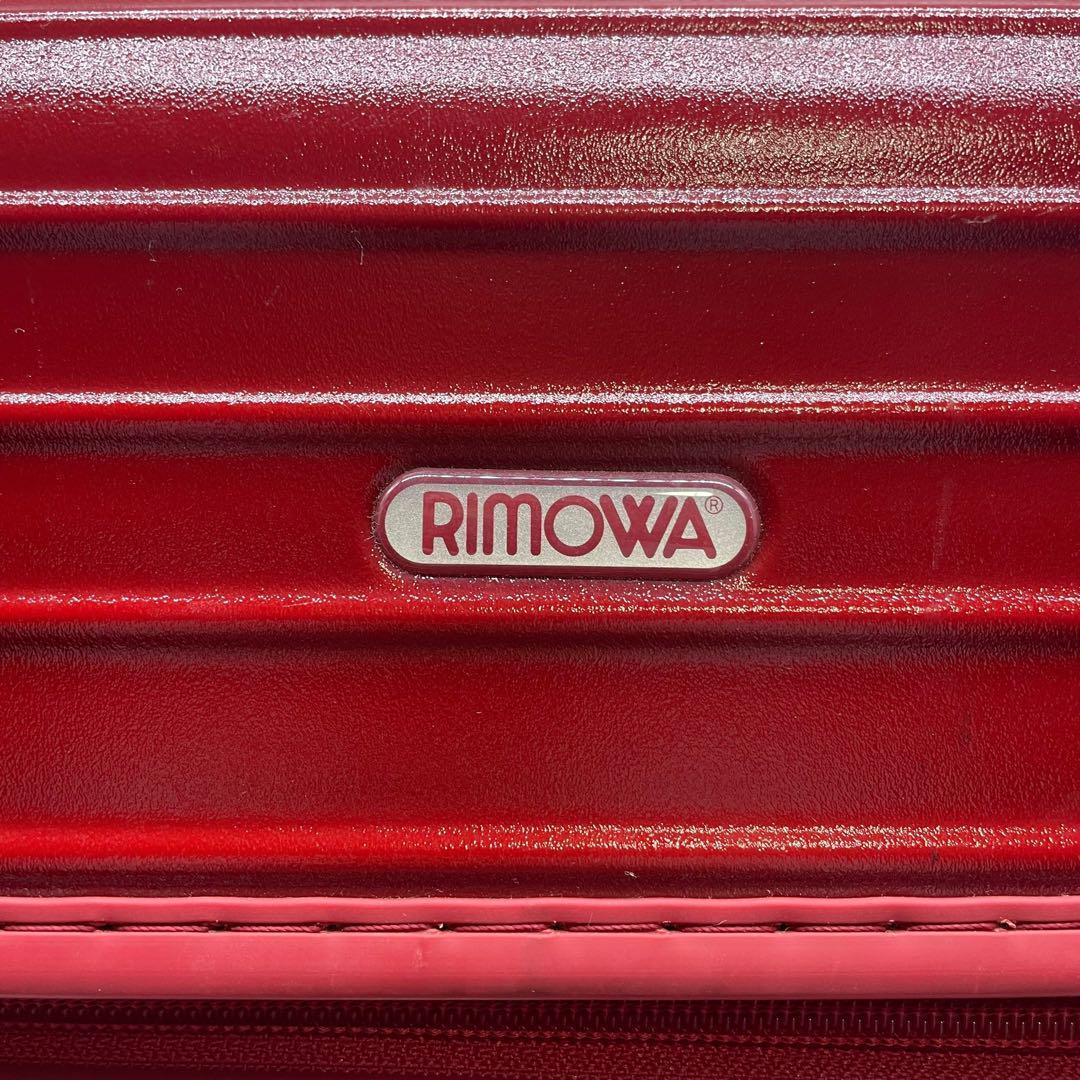 リモワ キャリーケース スーツケース サルサ トラベル ビジネス 4輪 赤