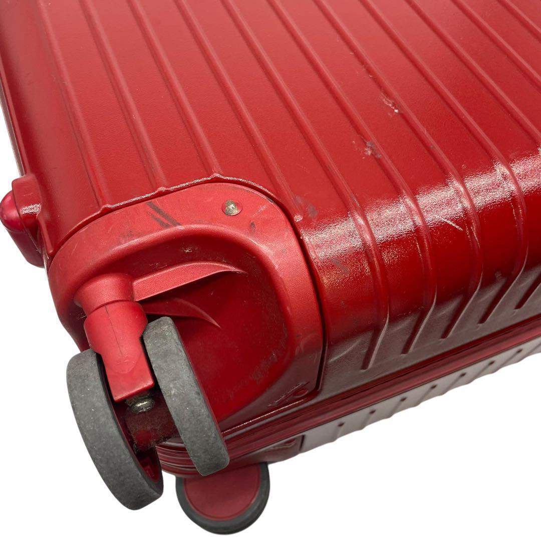 リモワ キャリーケース スーツケース サルサ トラベル ビジネス 4輪 赤