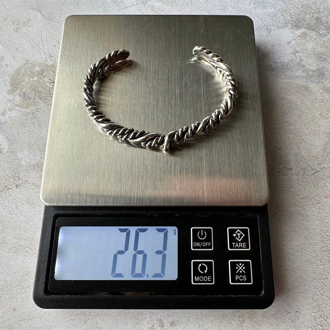 ヴィンテージ モダニストツイストブレスレット シルバー925 メキシコ製