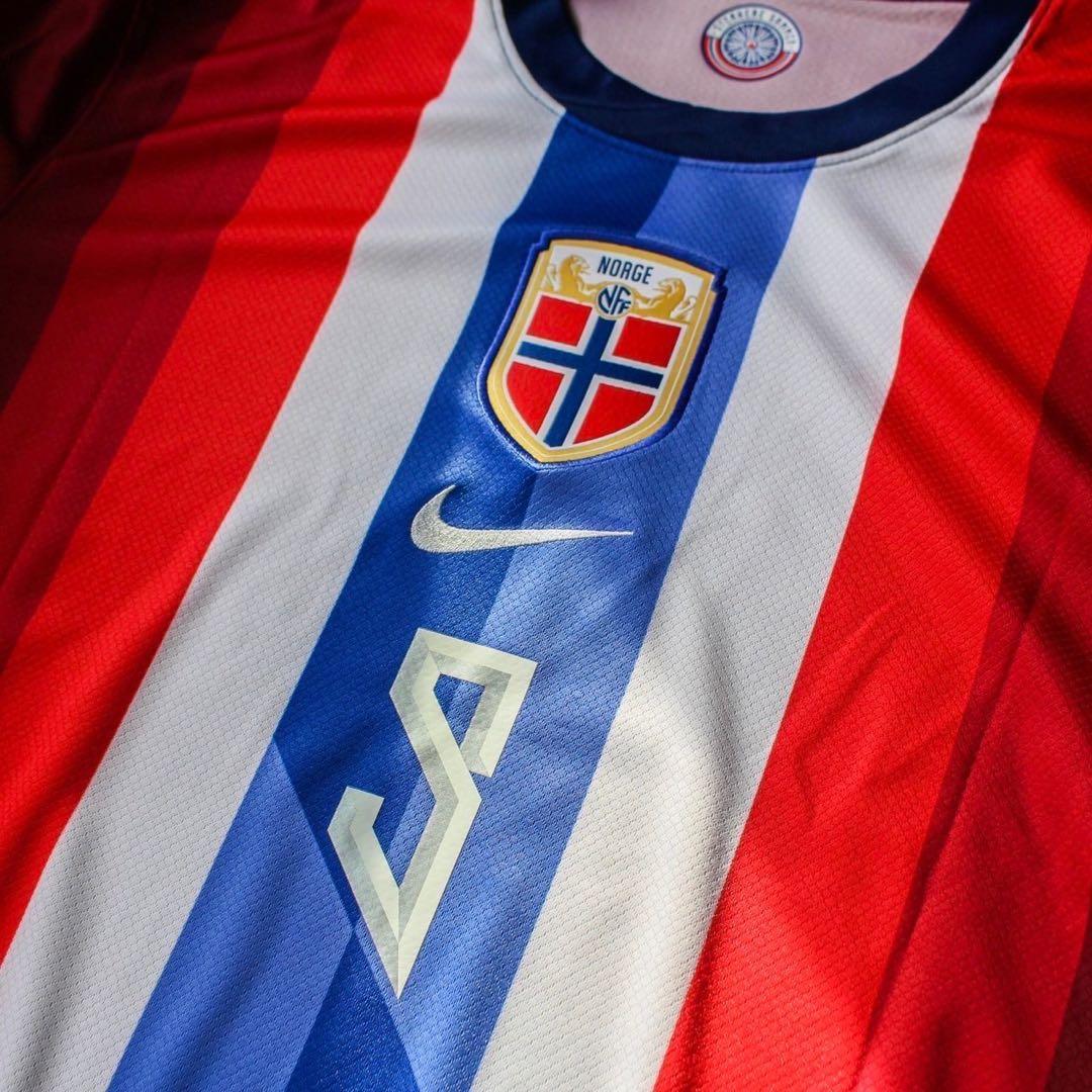 ナイキ ノルウェー代表 24-25 ユニフォーム ホーム ハーランド 正規品 L