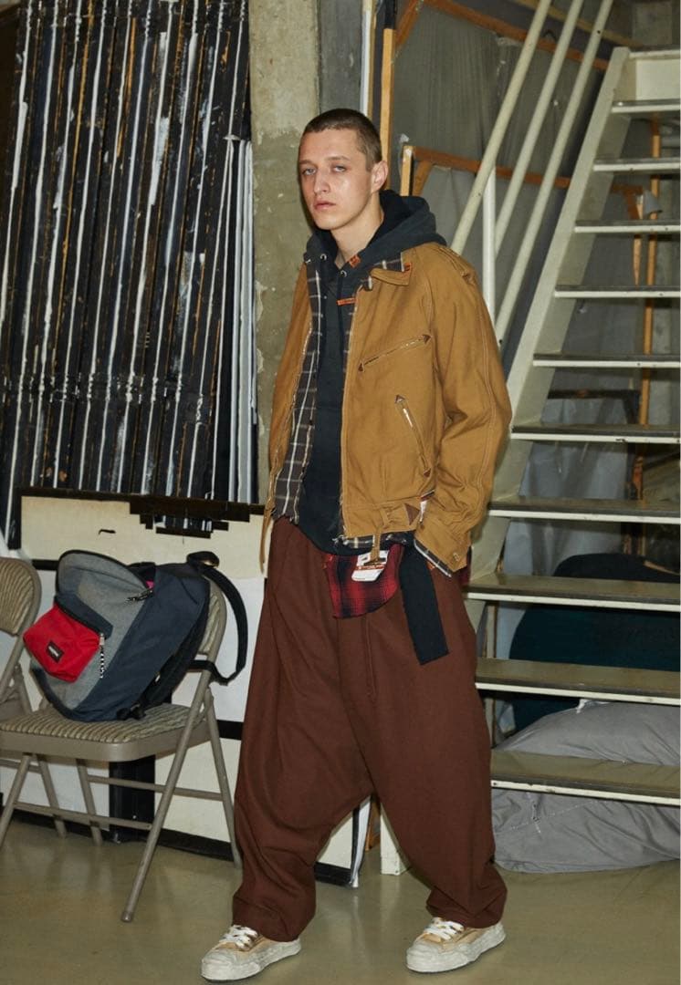 ジャケット・アウター MIHARA YASUHIRO Mixed Layered Zip-up