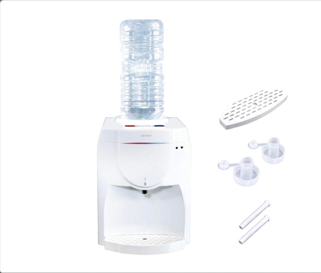 SOUYI卓上ウォーターサーバー2Lペットボトル専用 [ 温冷両用] 未使用品