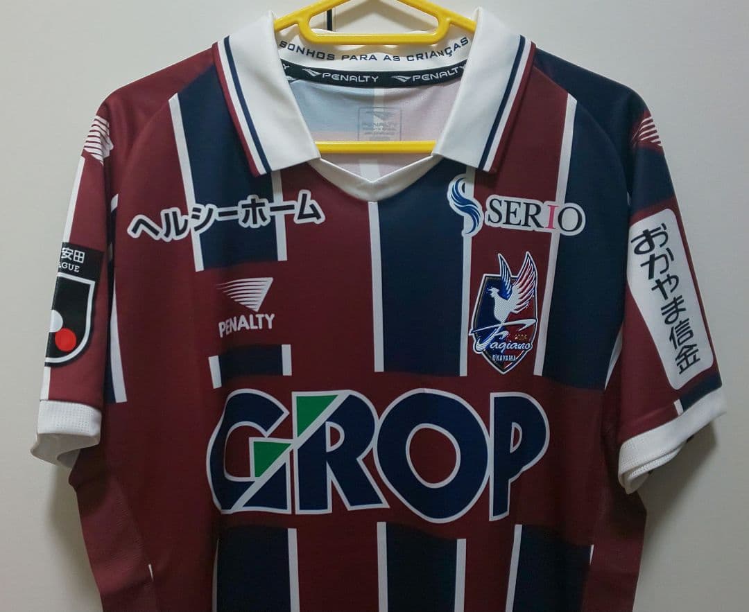 ファジアーノ岡山 2025オーセンティックユニフォーム3rd Lサイズ