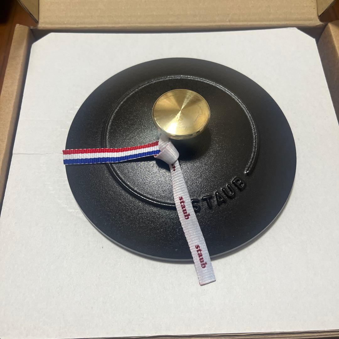 ストウブ　ラ・ココット de GOHAN M 16 cm ブラック