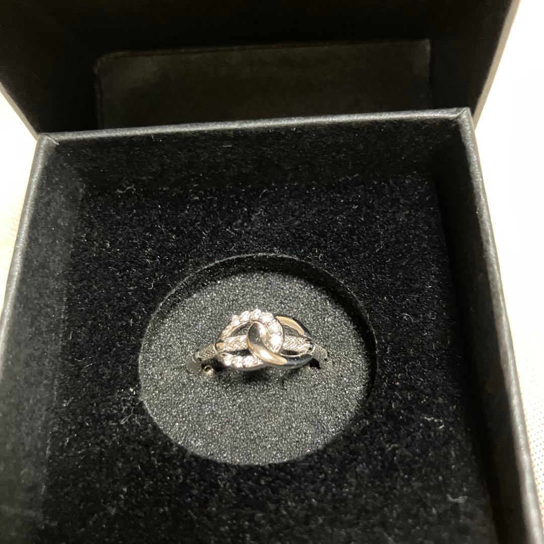 pt950ダイヤモンドフレックスリングgstv