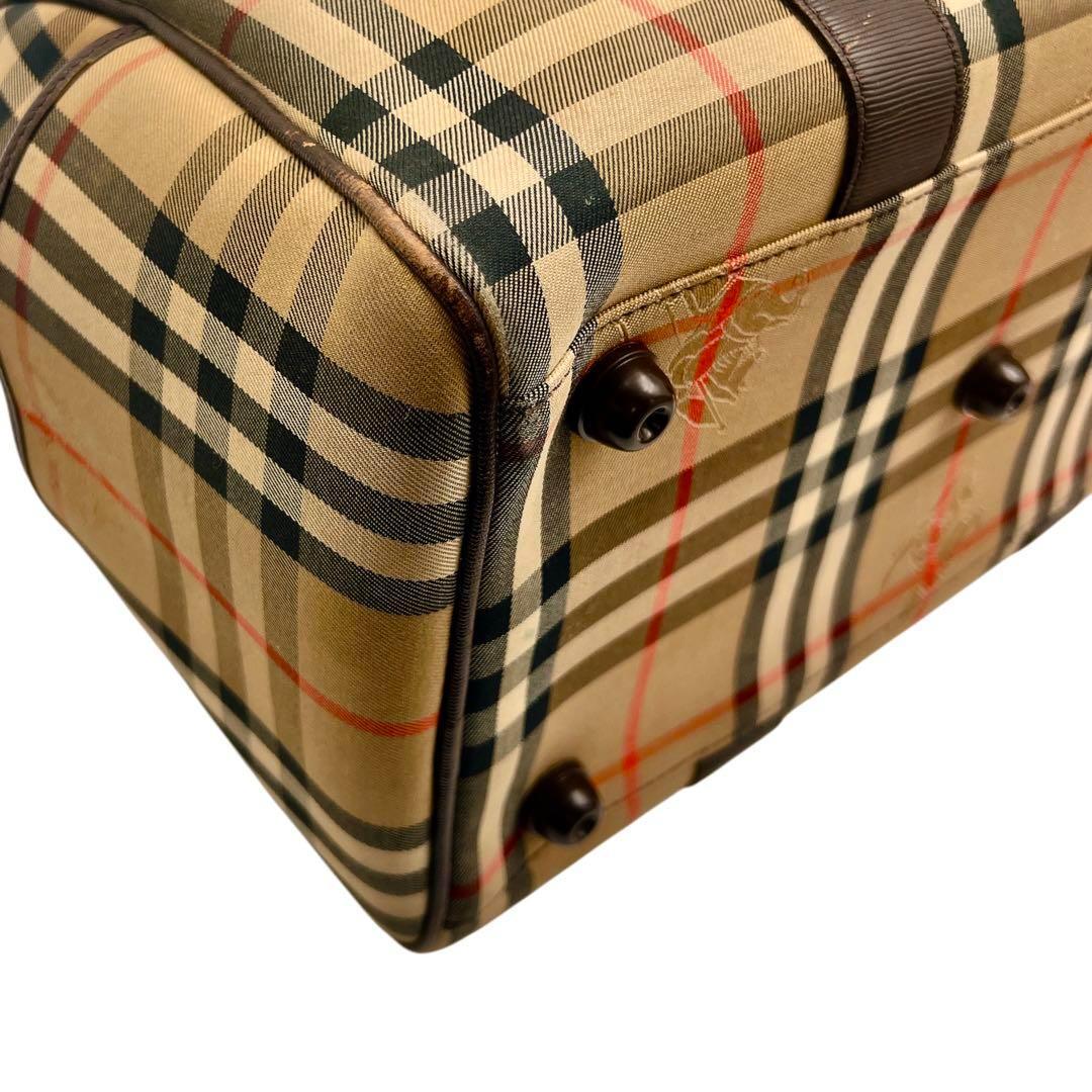 BURBERRY ノバチェック ボストンバッグ レディース 8884