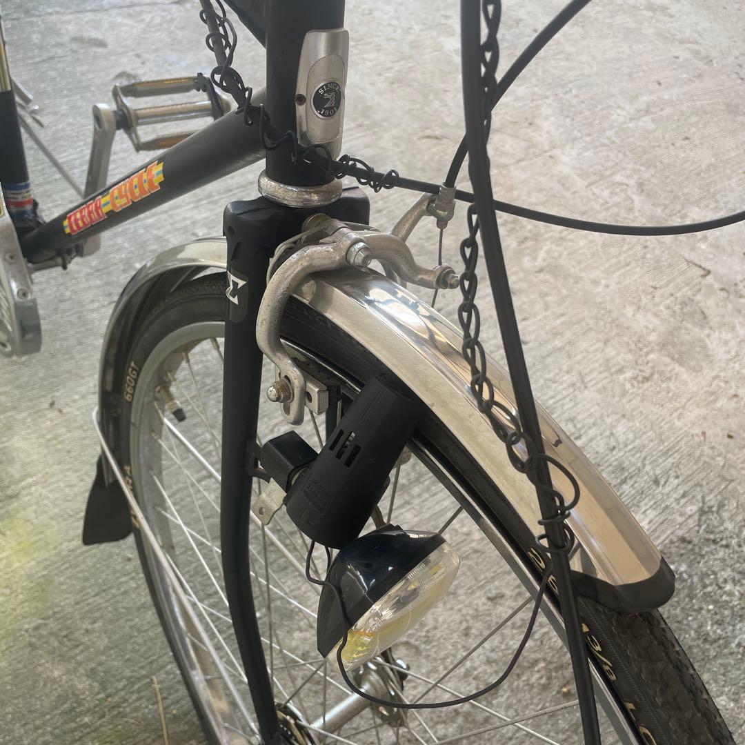 ヴィンテージ　昭和　ゼブラ　スーパーカー自転車　レトロ　26インチ