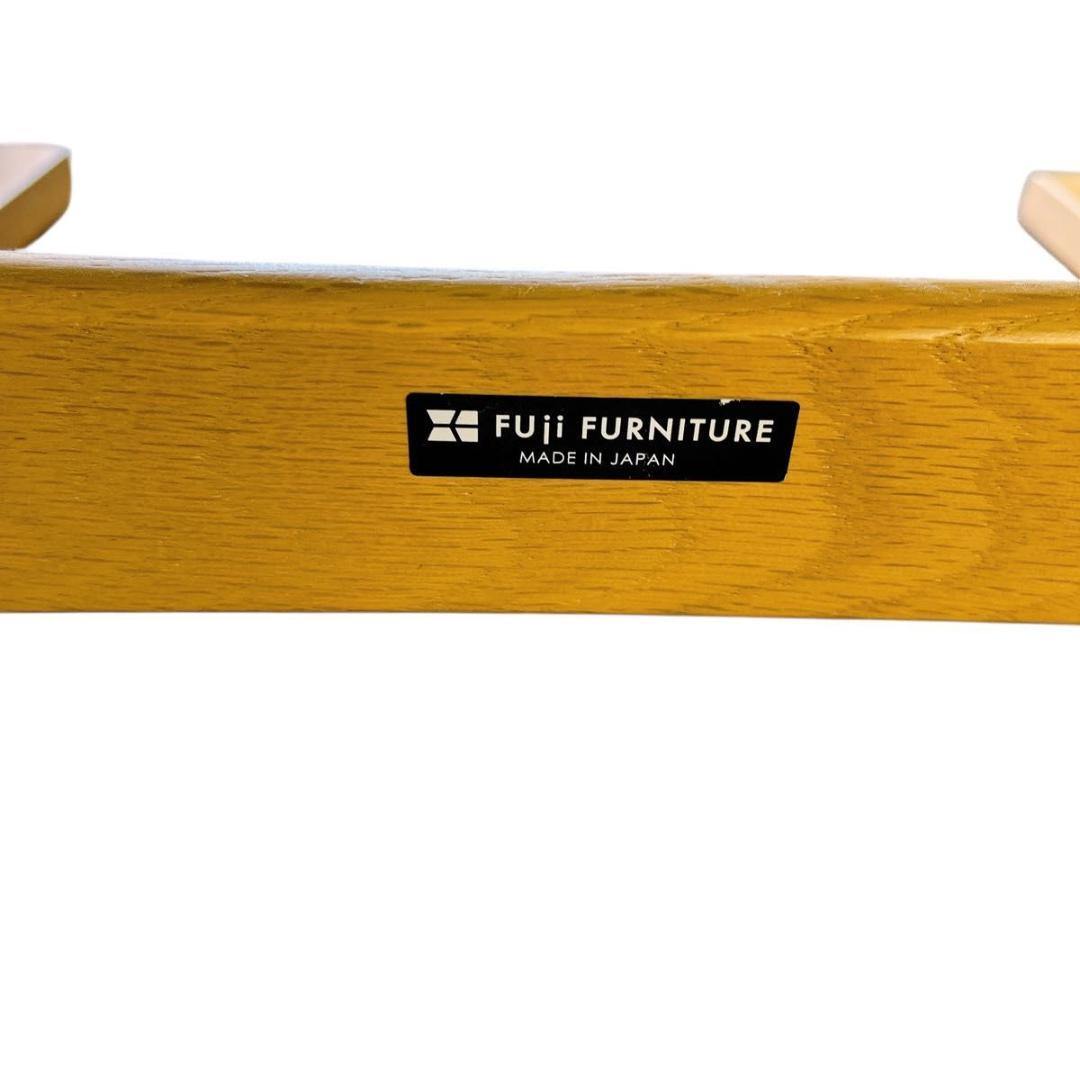 【★美品★】富士ファニチア　パーソナルチェア　オットマン付き　グリーン　おしゃれ