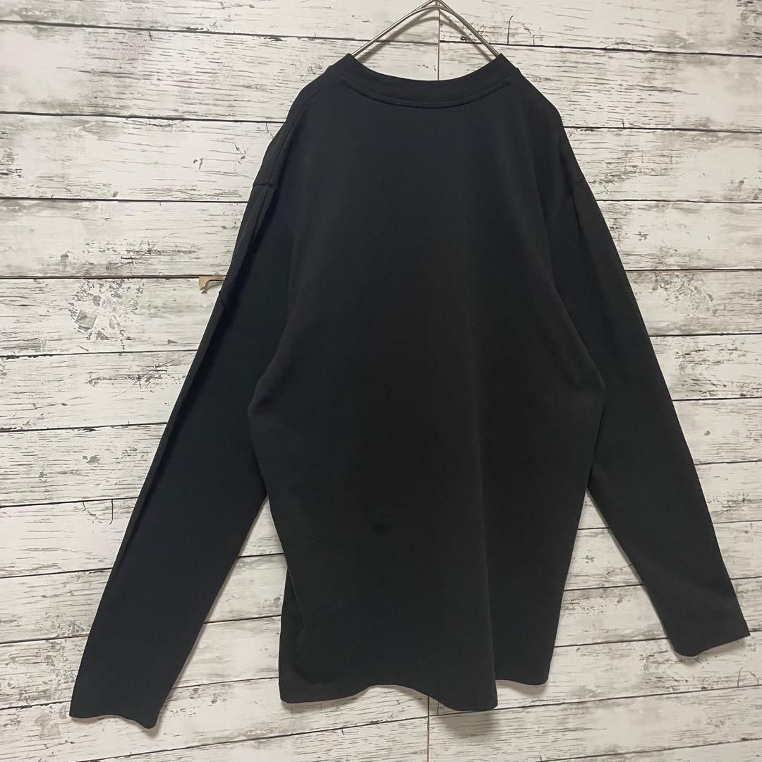 【 24SS 】 モンクレール ピクセルロゴ 長袖カットソー ロンT 美品