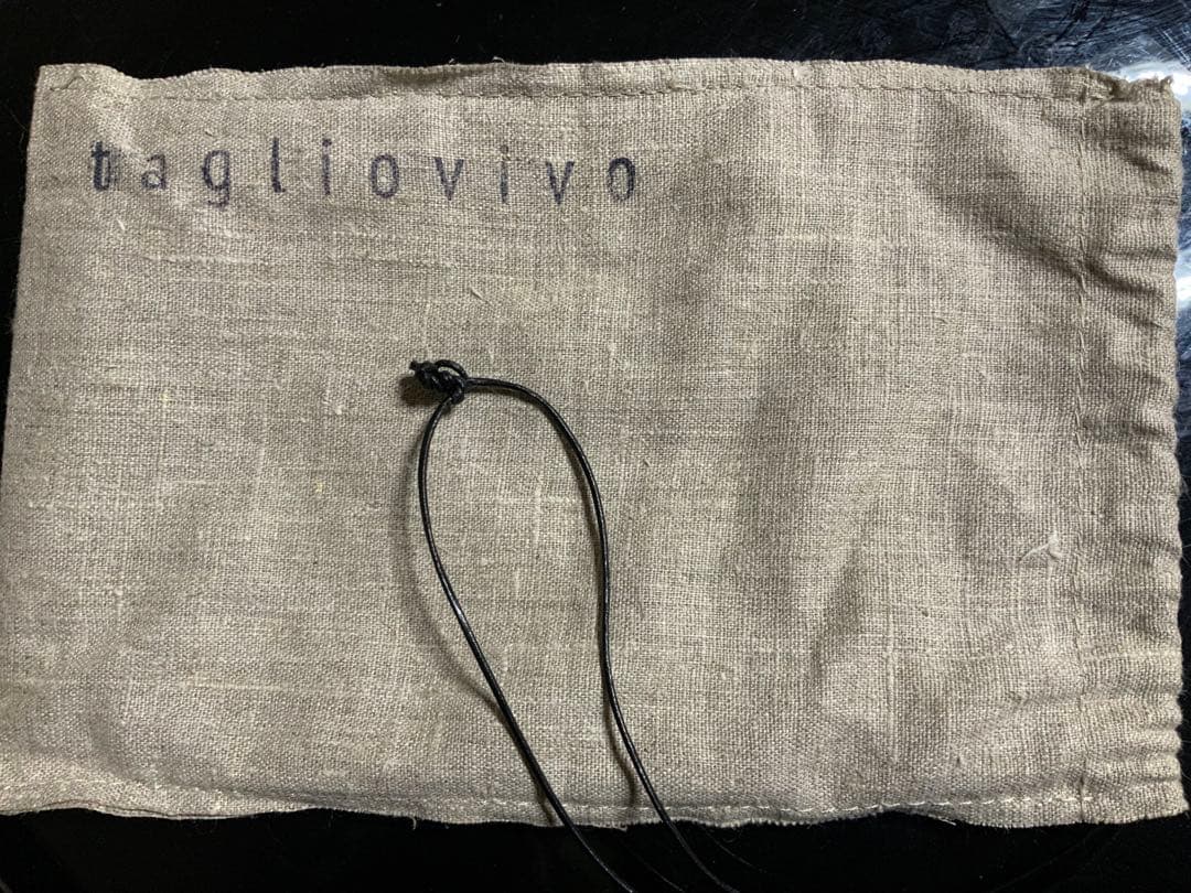 tagliovivo ブラックレザーケース