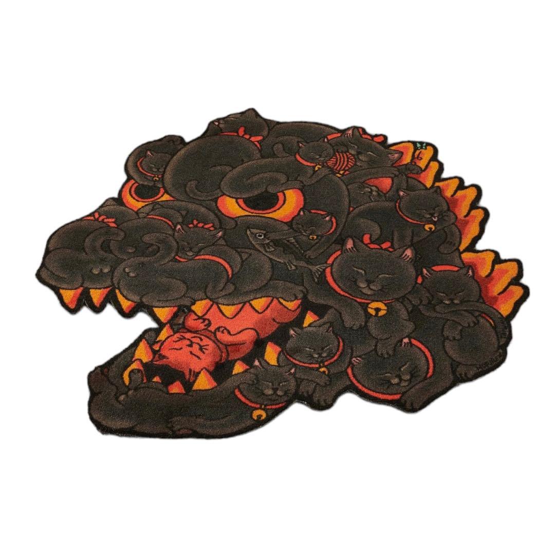 紅蓮百猫　カーペット　ラグ　雑貨　インテリア　ポップアート//OFF ART