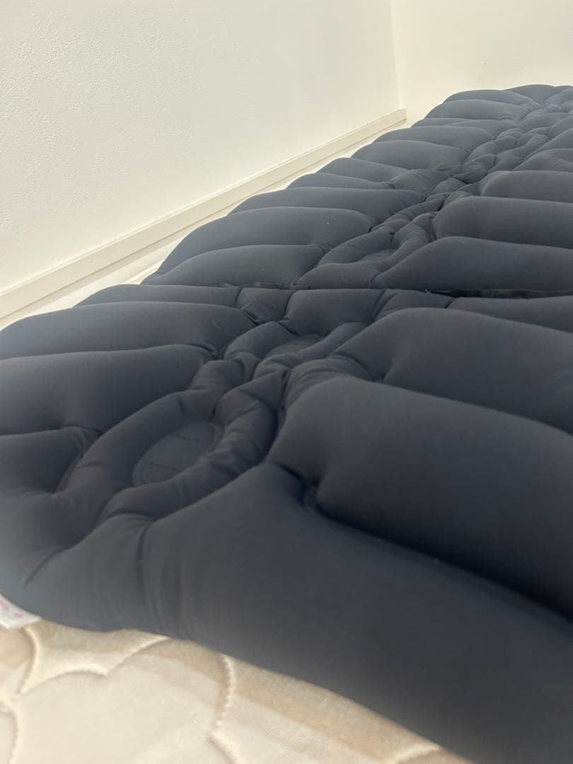 ブラック スリーピングマット 三分割