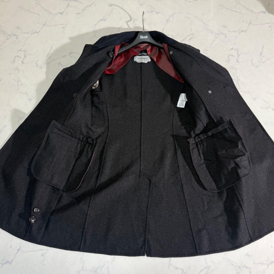 Max Mara クチートアマーノ　アンゴラ　モヘヤコート　L