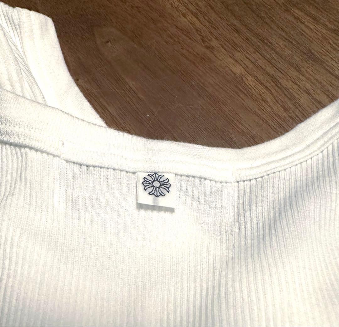 激レア！CHROME HEARTSのリブ編みタンクトップ(未使用新品)