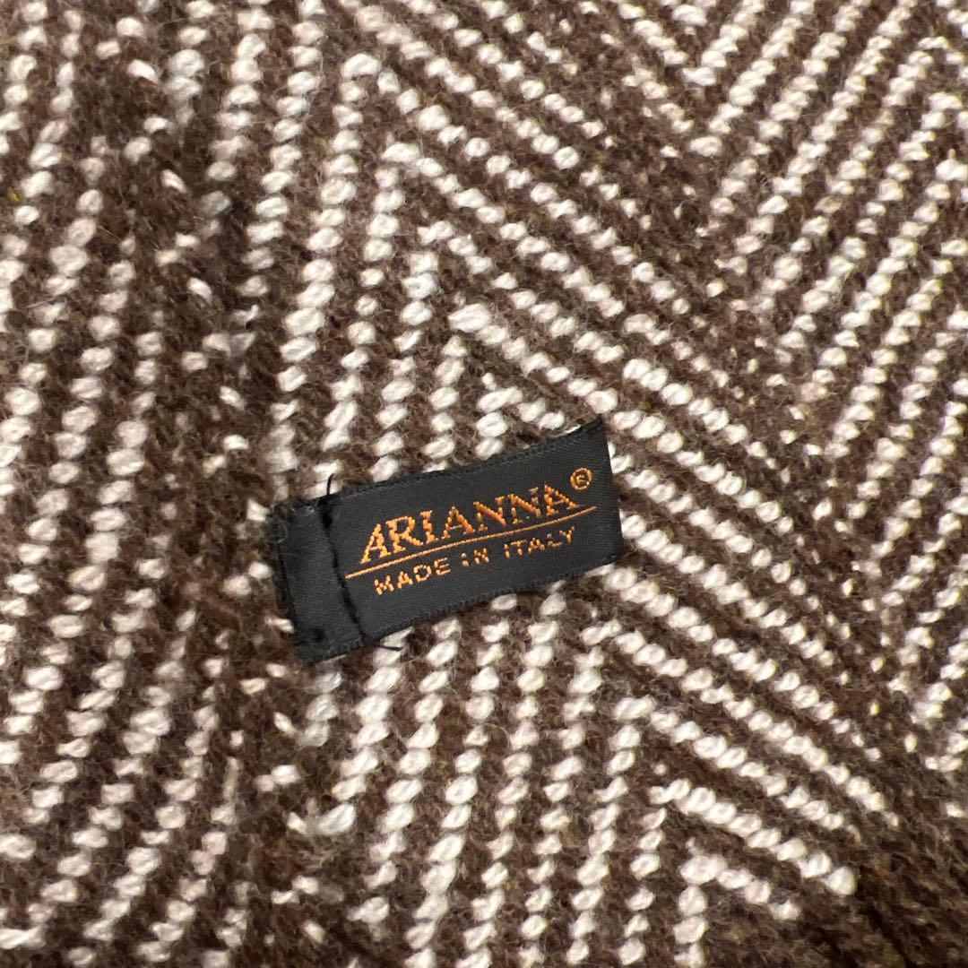 【近日削除】ARIANNA（アリアンナ）　イタリア製カシミアマフラー