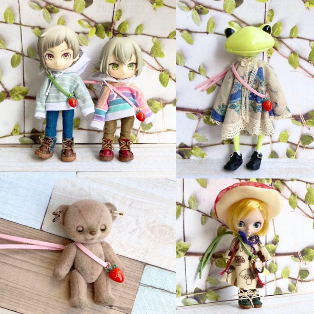 小さなチョコがけ苺ショルダー等　メルカリショップス