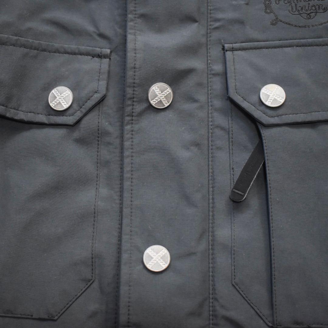 【フォロー割適用】Permanent Unionマウンテンパーカー黒 S 全天候