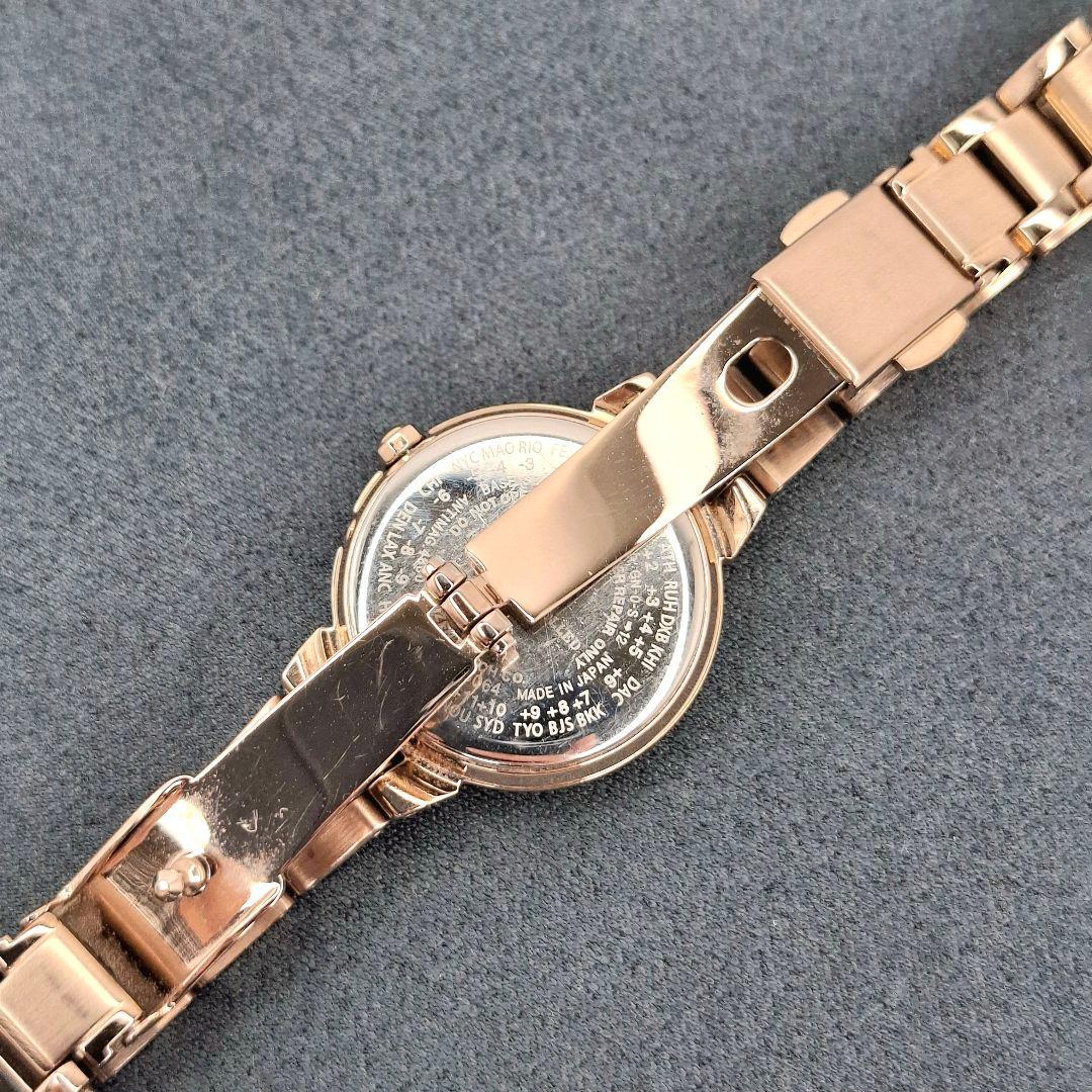 ✨ 箱コマ付 シチズン ハッピーフライト CITIZEN XC ソーラー 電波