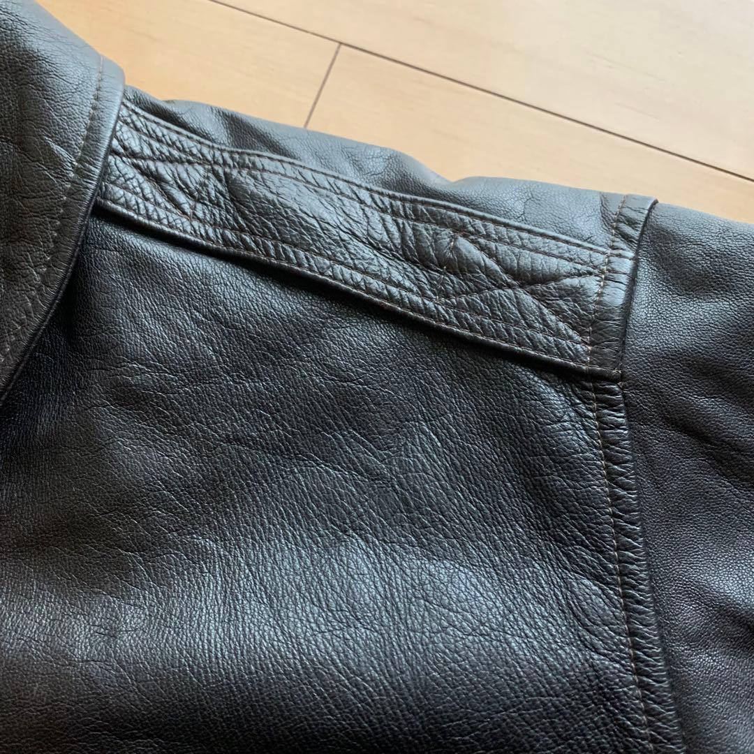 名作　L.L.Bean A-2 フライトジャケット XXL 羊革　シンサレート