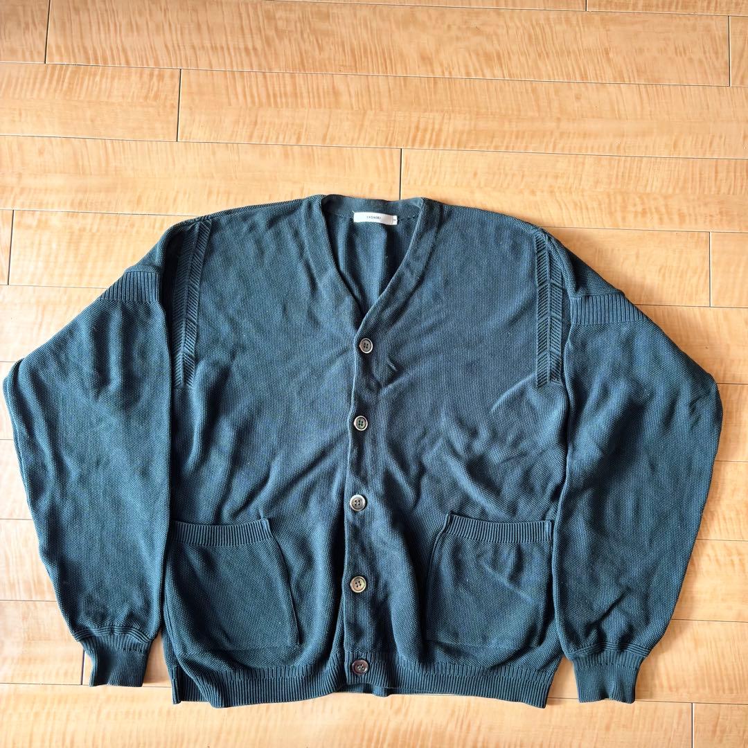 値下げ！【美品】YASHIKI カーディガン グリーン