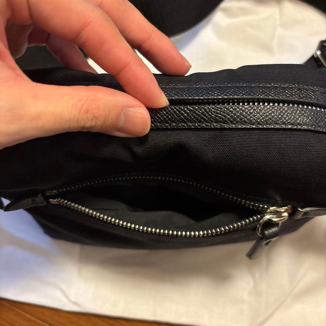 メゾンマルジェラ　グラムスラムスポーツボディバッグ　ブラック