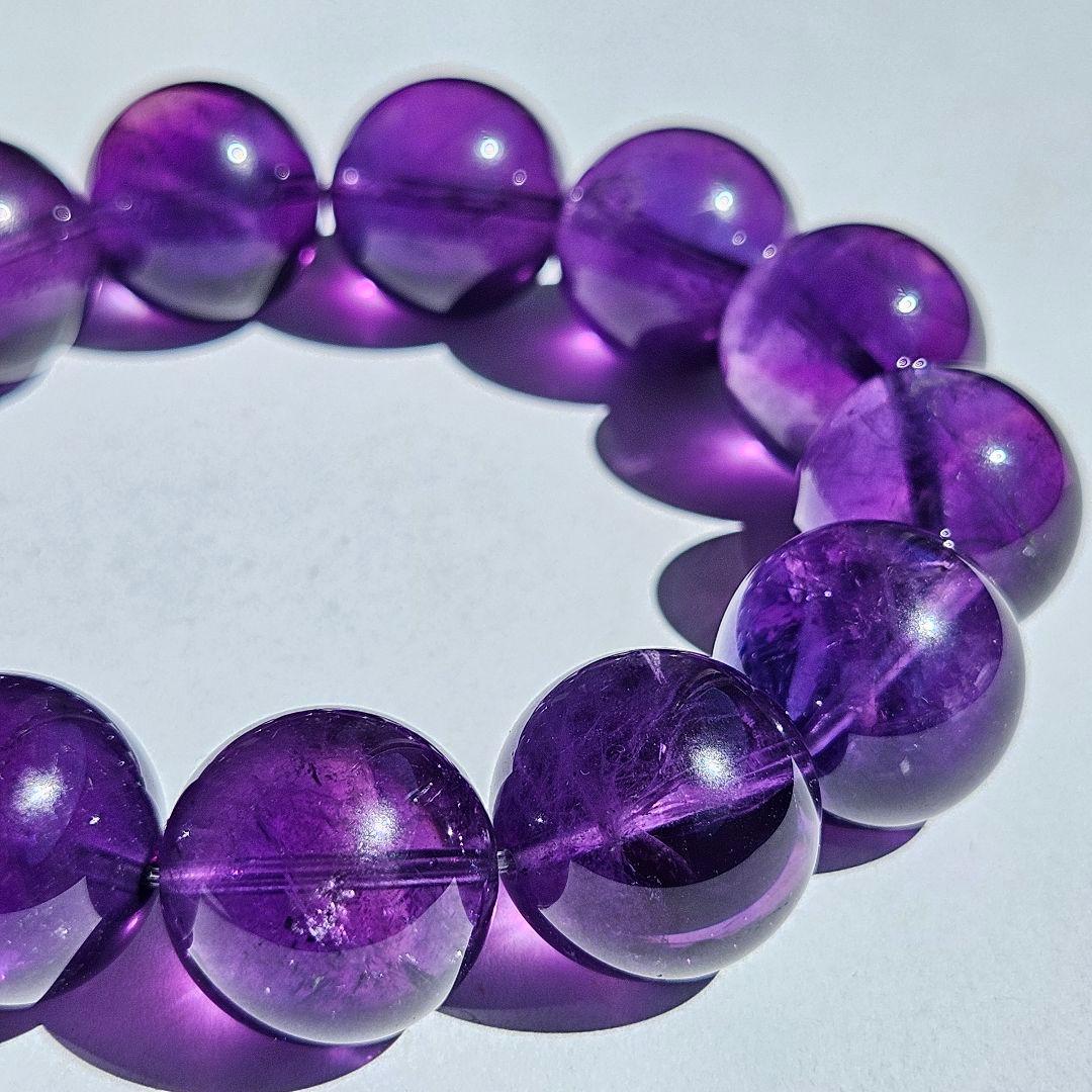 【ウルグアイ産大玉♡】アメジスト　１６ミリ