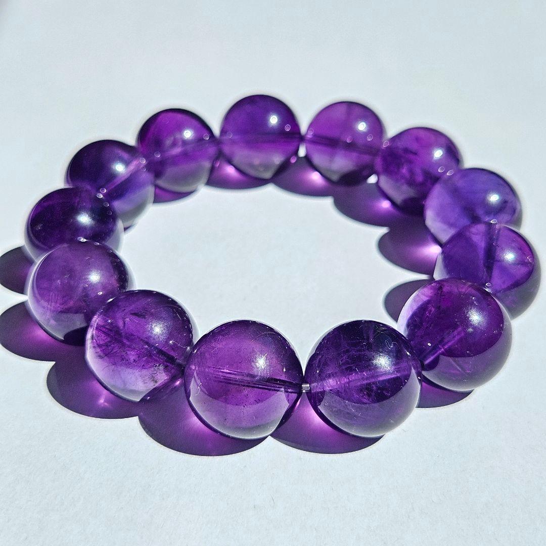 【ウルグアイ産大玉♡】アメジスト　１６ミリ