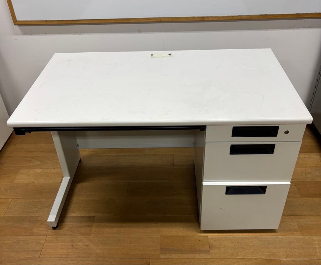 引取限定 鍵無し 片袖 ワークデスク オフィスデスク 事務用品 シンプル 机