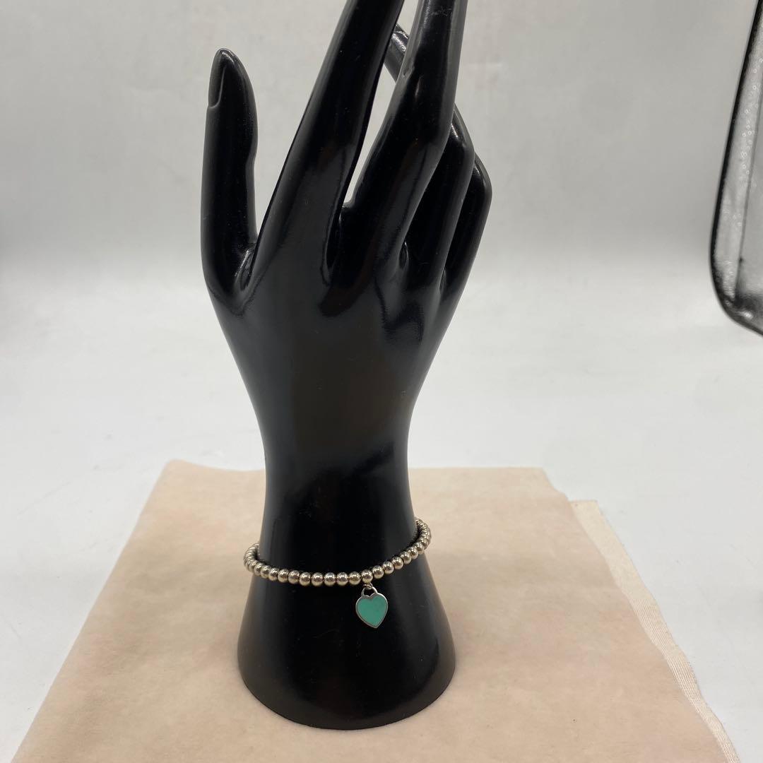 ティファニー リターントゥ ハートタグ ビーズ ブレスレット シルバー 925