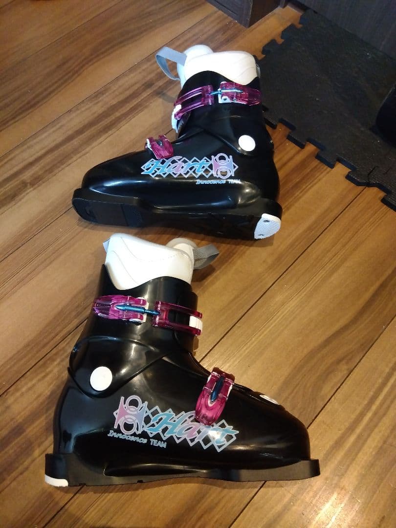 ✨️美品✨️HART/ティーンズ・レディース用/スキーセット/メンテ・WAX済✔