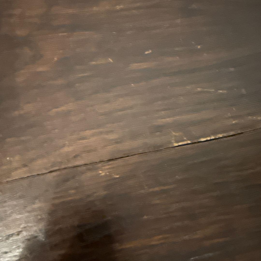 ヴィンテージ　木製サイドテーブル　花代