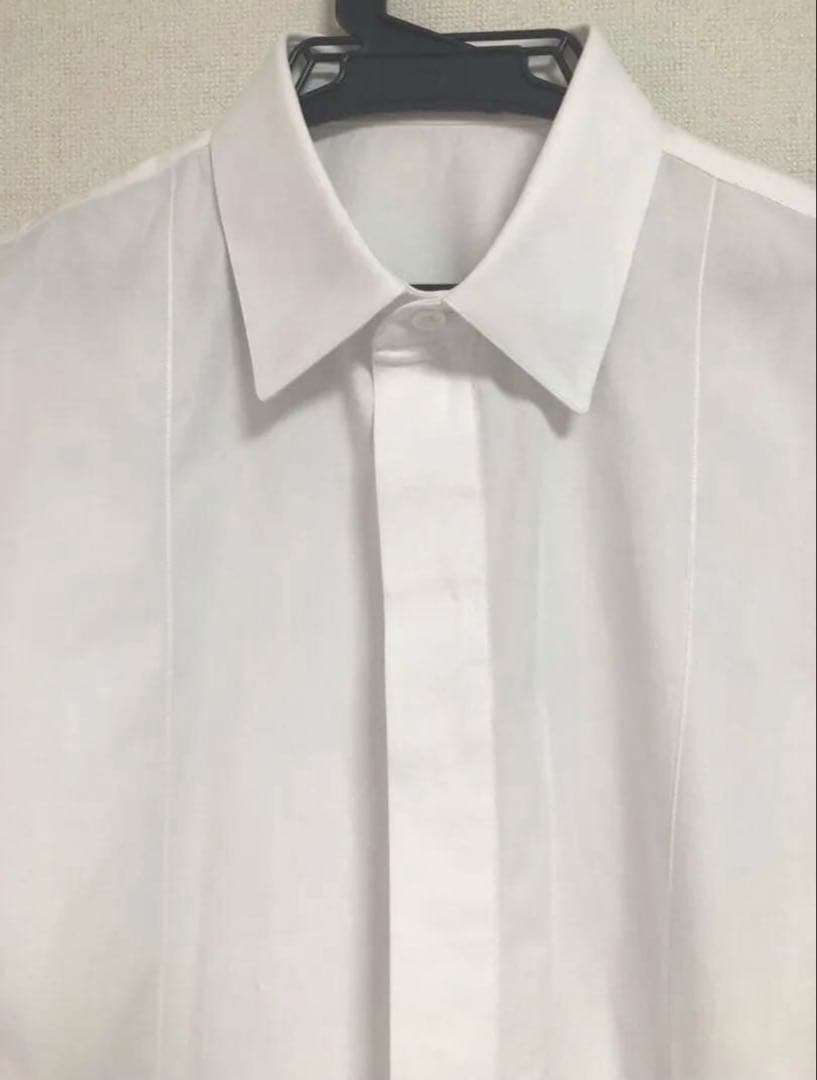 Dior HOMME ディオール オム 長袖白シャツ サイズ40 イタリア製