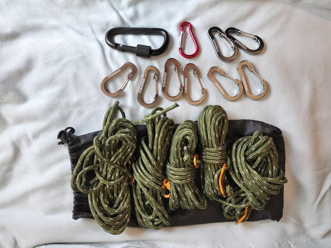 BUNDOK ソロベース タープ＆ポール他セット