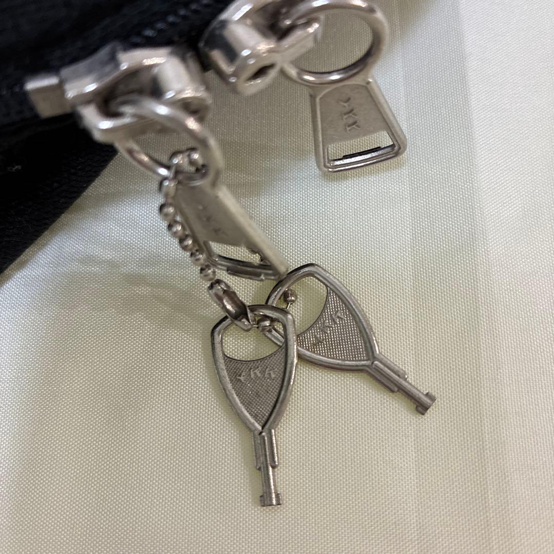 レスポートサック　ボストンバッグ　ショルダーバッグ　ブラック　2way 鍵付き