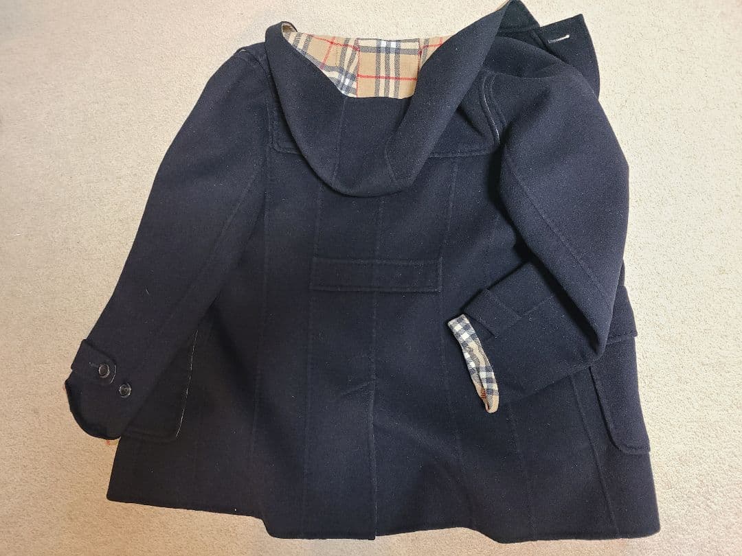 Burberry ブラック フード付き