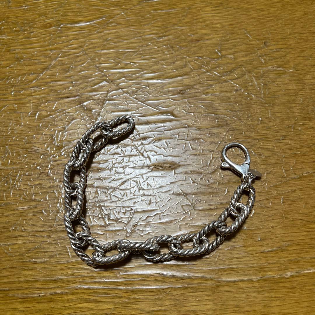 NEEDIS シルバー925 Dead stock Chain Bracelet