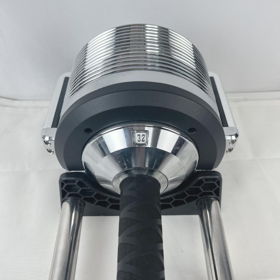 ②ライシン ヘリックスミラー ダンベル 32kg 可変式 1kg刻み