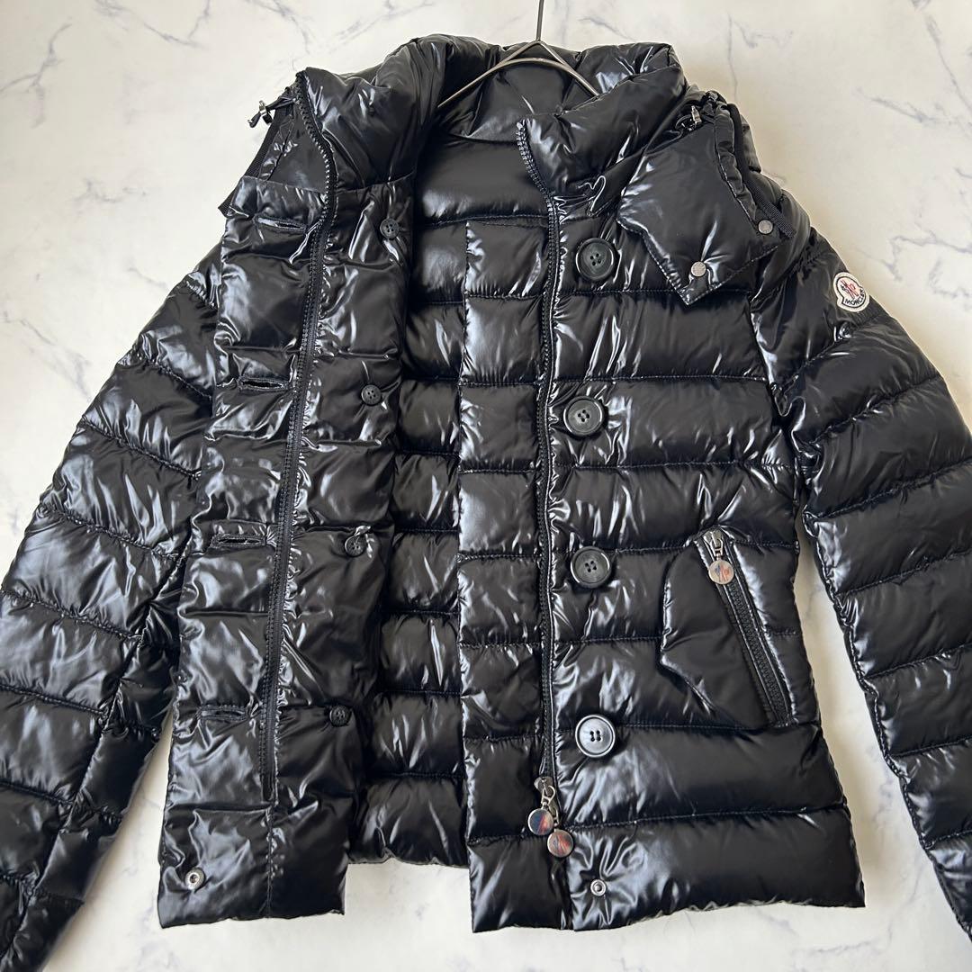 未使用級 モンクレール PLANE ダウンジャケット ワッペン ウエストシェイプ