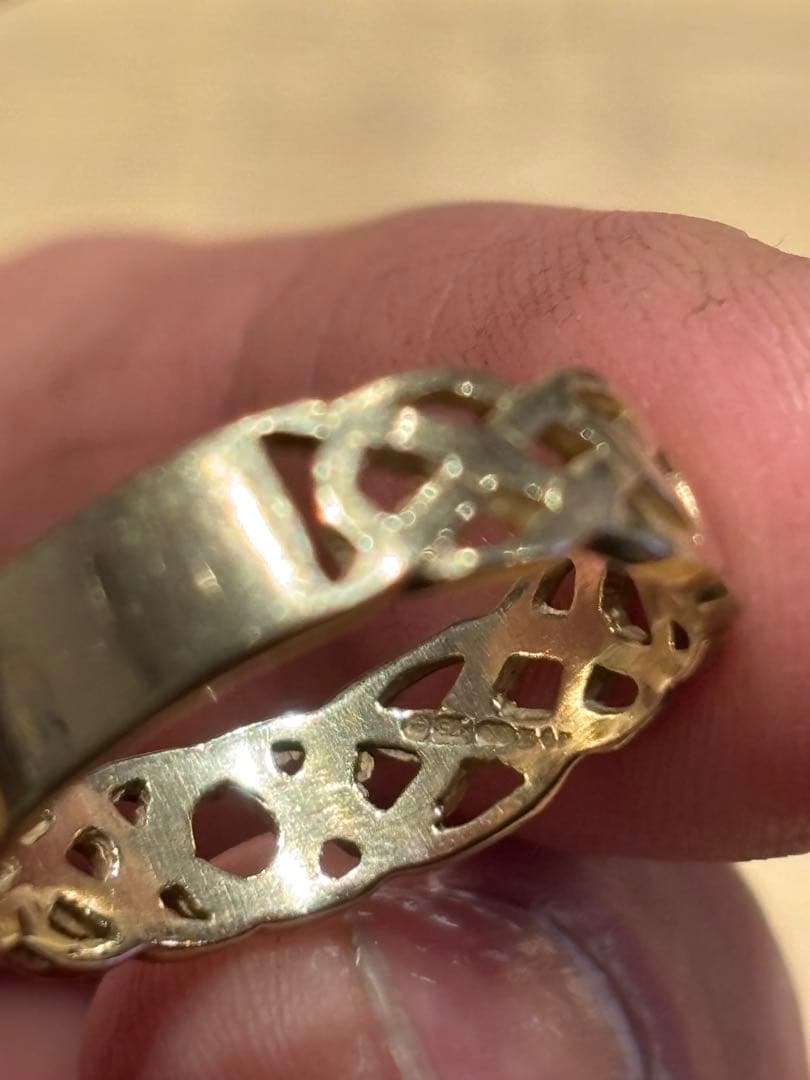 ヴィンテージ 9K ゴールド リング