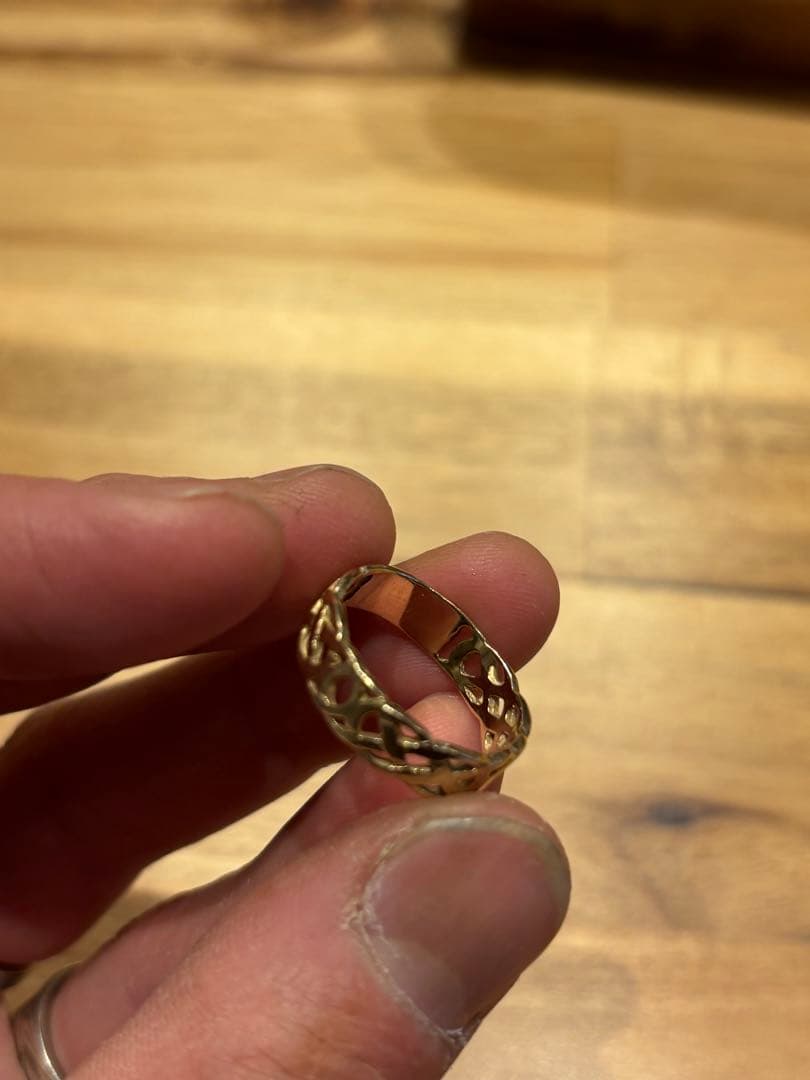 ヴィンテージ 9K ゴールド リング