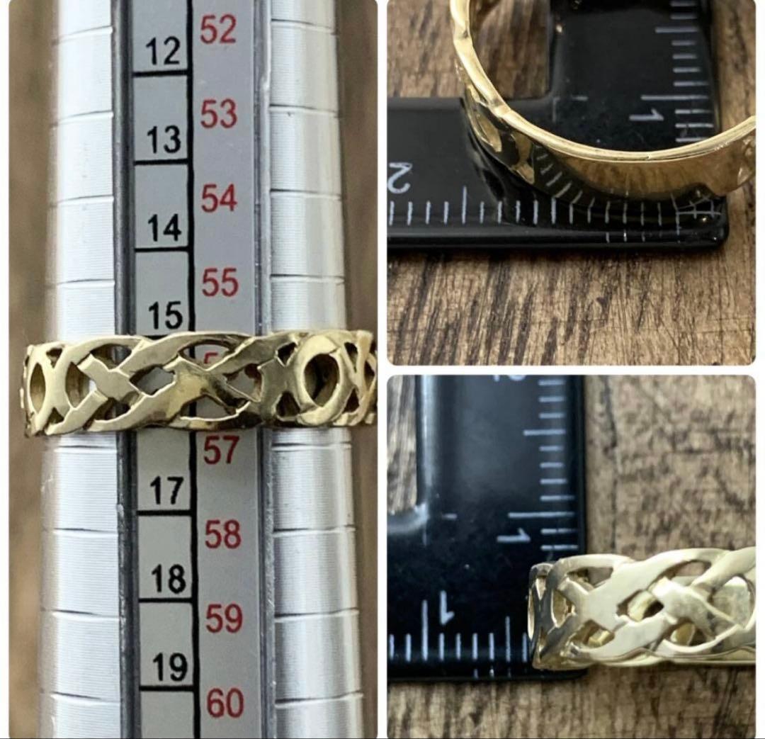 ヴィンテージ 9K ゴールド リング