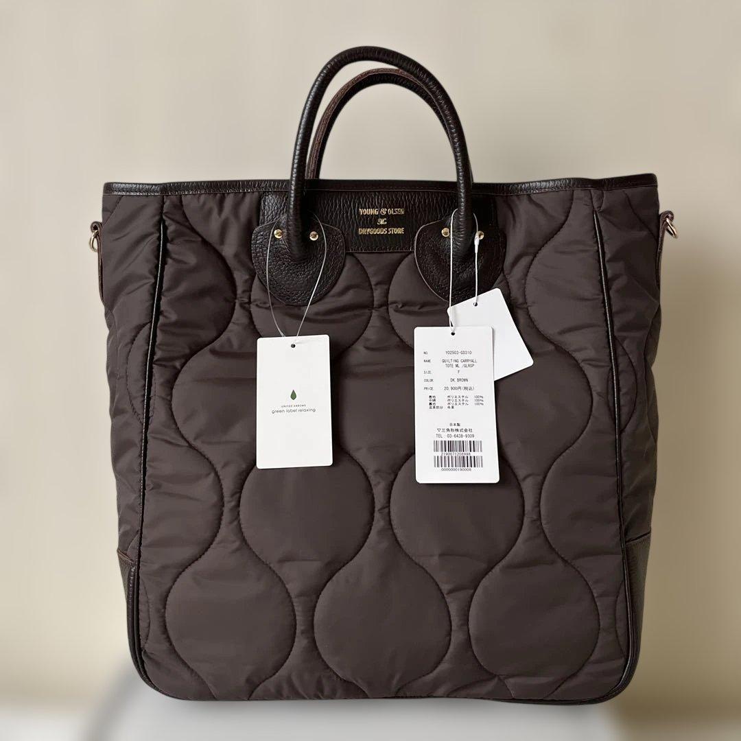 別注YOUNG&OLSEN キルト トートバッグ ヤングアンドオルセン