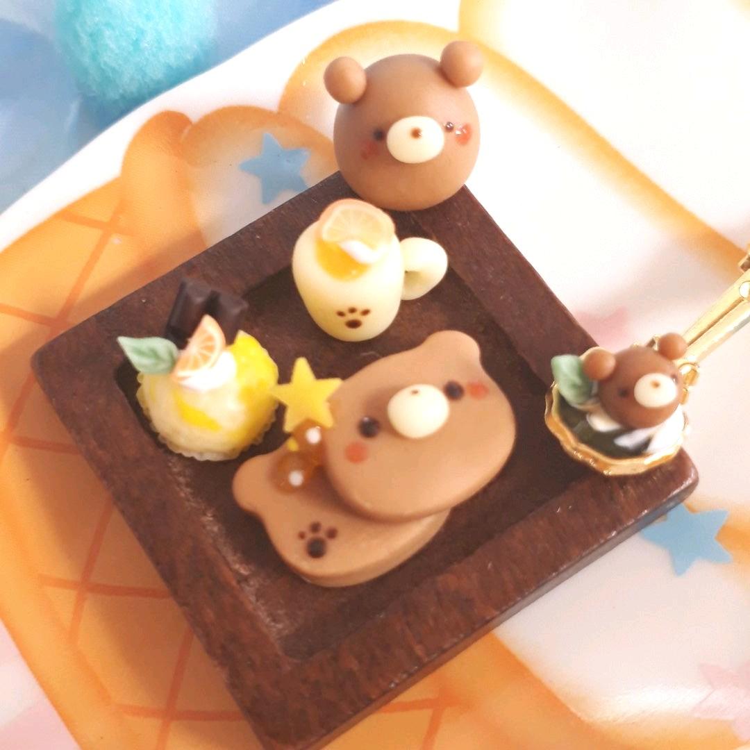 くまさんプレート♡