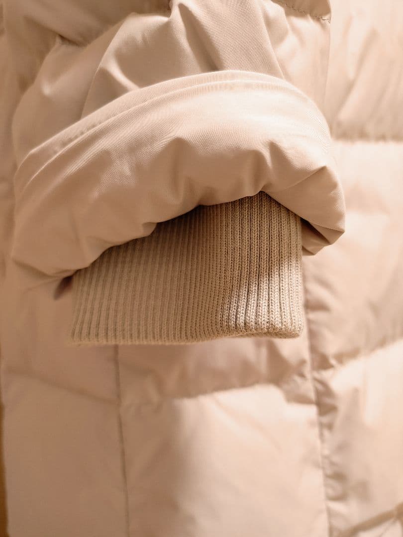 美品/ships シップス フォックスファー　ダウンコート ロング