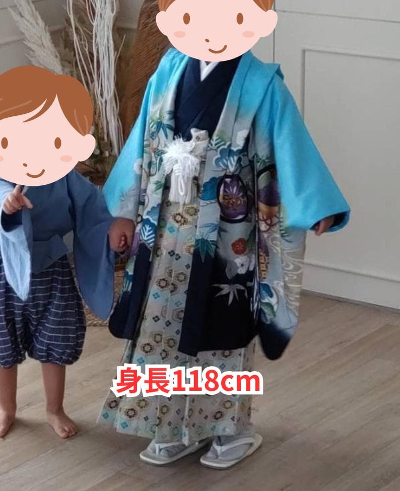 七五三・袴・男の子　3歳　5歳　美品