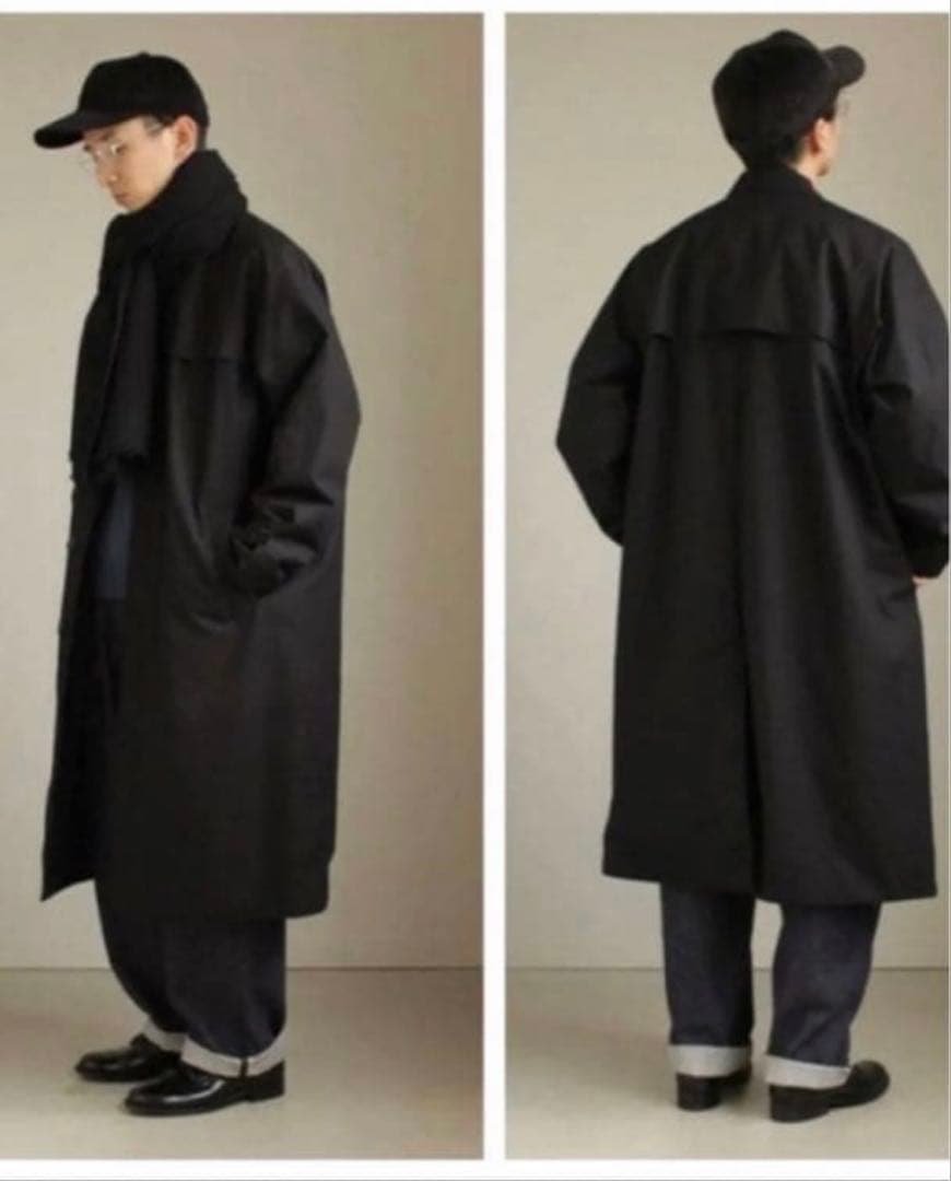 ジャケット・アウター AURALEE HIGH COUNT CLOTH LONG COAT