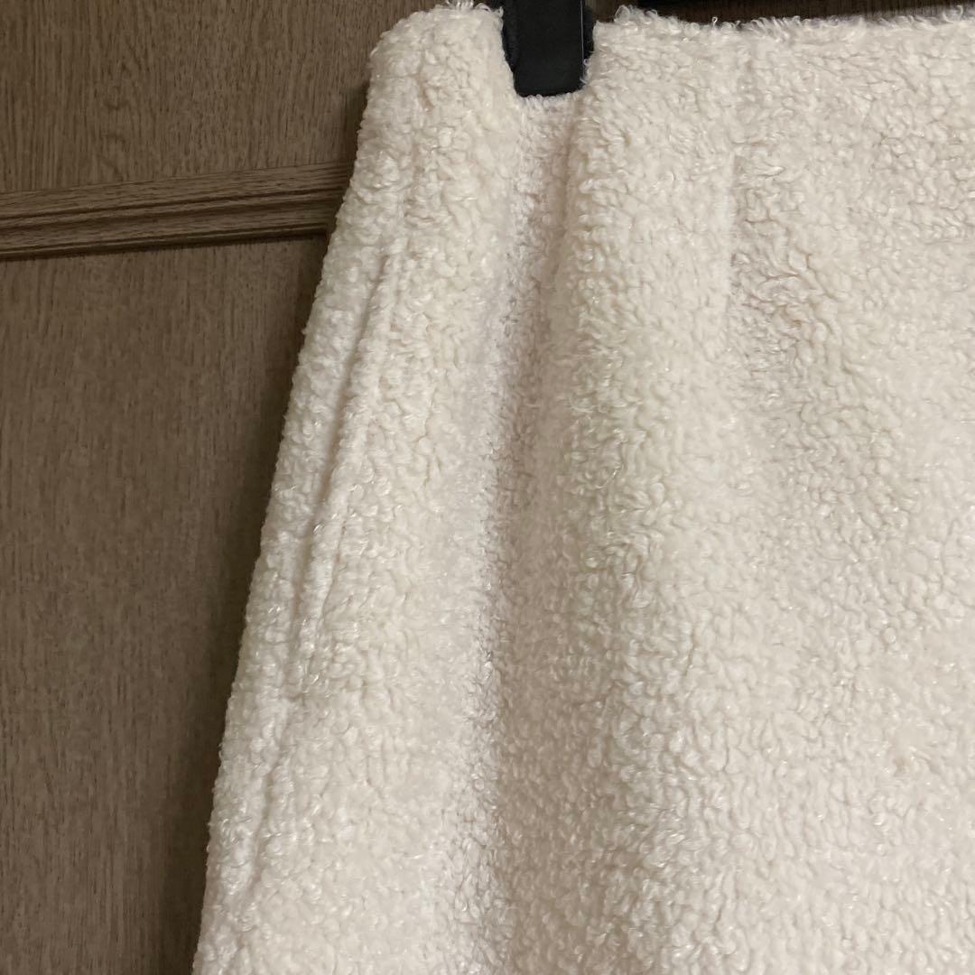 ルネ　テディベア　ボアスカート　36