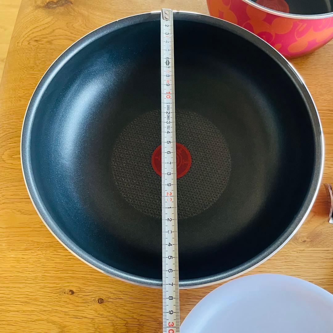 【未使用品】T-fal インジニオ ディズニーミッキーフライパン6点セットピンク