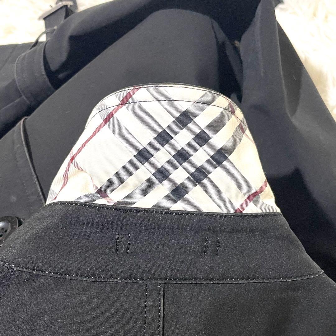 ✨美品✨BURBERRY BLACK LABELトレンチコートノバチェックベルト