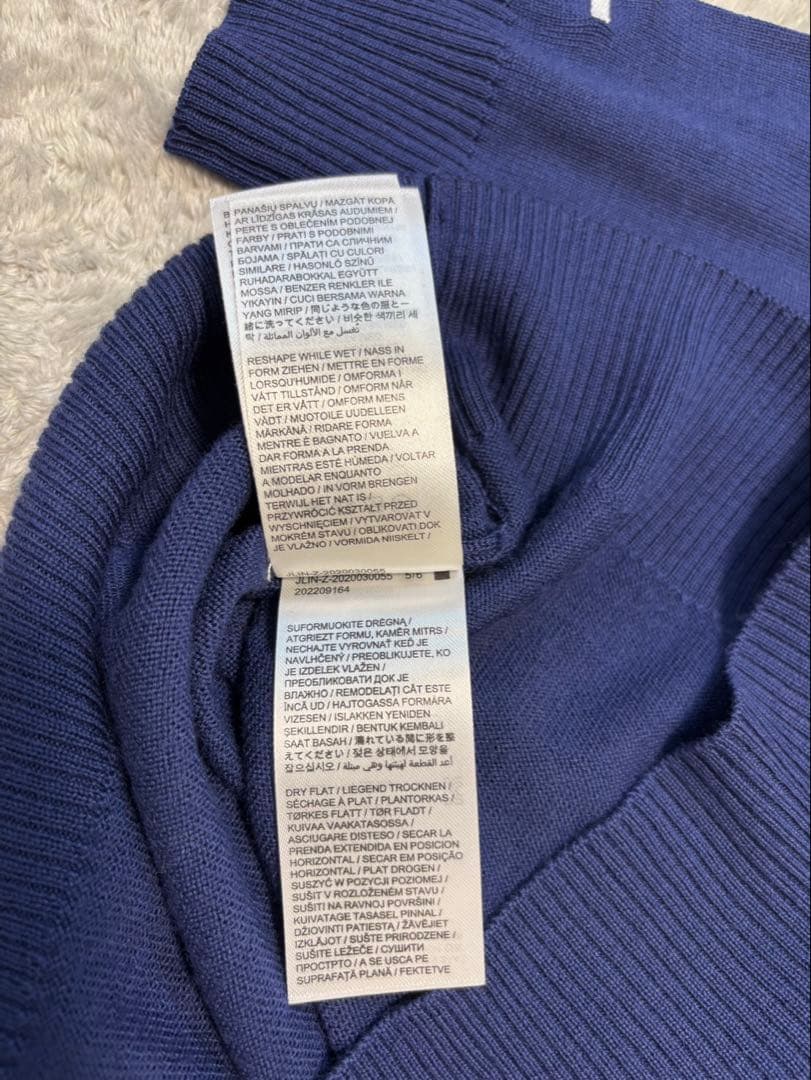 ★新品 J.LINDEBERG ゴルフセーター モックネック ハーフジップアップ